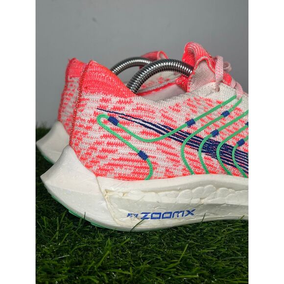 Nike ZoomX Streakfly Running Shoes Hyper Pink Blue Green Men’s Size 10 FJ4546-10